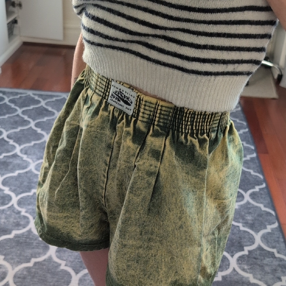 California Crazee Wear Vintage Acid Wash Women's Shorts